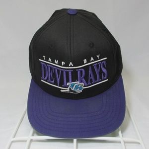VINTAGE TAMPA BAY DEVIL RAYS SNAPBACK Baseball Cap